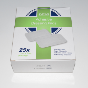 Adhesive wound dressing - box 25 - Case of 40 boxes